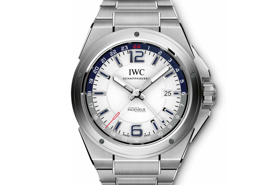 IWC Dual Time Stainless Steel