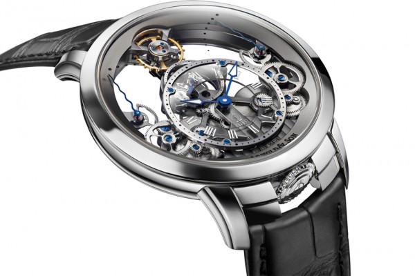 Arnold & Son Time Pyramid in Stainless Steel 8